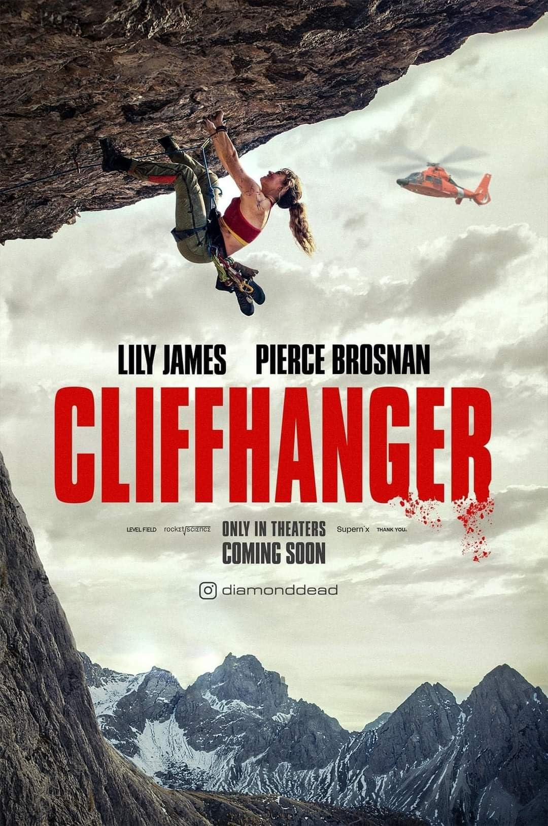 Постер Cliffhanger